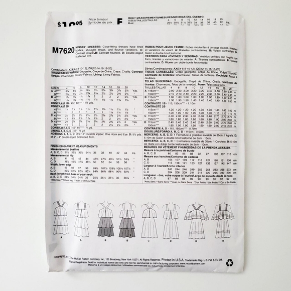Sewing Pattern - Picture 2 of 3
